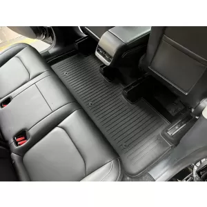 3D Floor Mats Black PREMIUM LINE suitable for Tesla Model Y from 2019