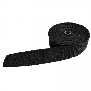 Auspuff Hitzeschutzband Thermoband Schwarz bis 900°C  50mmx2mm 10Meter