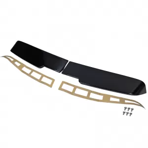 Roof spoiler rear spoiler with ABE glossy black for VW Bus T6 T6.1 with rear doors