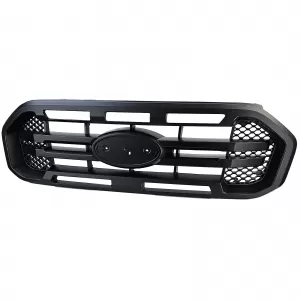 Radiator grille black double bar with LED fits Ford Ranger T8 19-23 2.0 TDCi