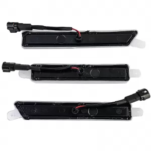 Radiator grille black double bar with LED fits Ford Ranger T8 19-23 2.0 TDCi