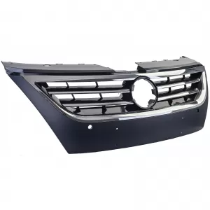 Black radiator grille with chrome strips fits VW Passat CC 2008-2012