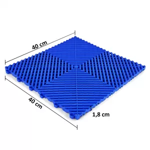 RAMROXX Performance Bodenfliese für Garage, blau, 40x40cm-image-6204961