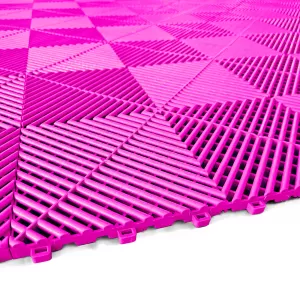 RAMROXX Performance floor tile garage floor Floor Pink 40x40cm 6 pieces 0.96sqm-image-6204965