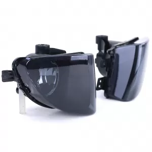 Clear glass fog lights black smoke set suitable for 5 Series BMW F10 F11 10-13
