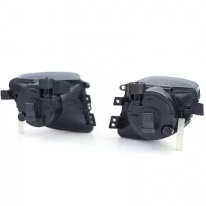 Clear glass fog lights black smoke set suitable for 5 Series BMW F10 F11 10-13
