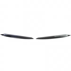 Headlight Eyebrows Evil Look Carbon Optic for VW Golf 7 5G 12-21