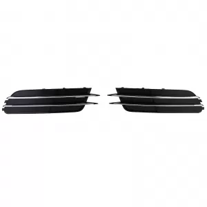 Grille trims bumper chrome for Audi A6 C7 4G 10-14 without S-Line