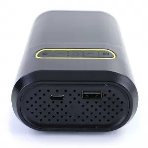 Battery compressor air pump with display power bank flashlight