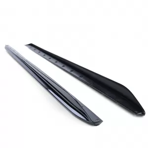 Body kit paraurti anteriore alettone posteriore minigonne nere lucide adatto per BMW Serie 3 G20 2019-2022-image-6205194