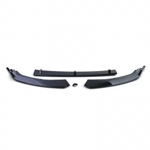 Front spoiler lip spoiler black for VW Golf 7 sedan variant 12-21
