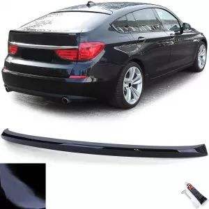 Rear spoiler lip Performance black gloss fits for 5 Series BMW F07 GT 09-13