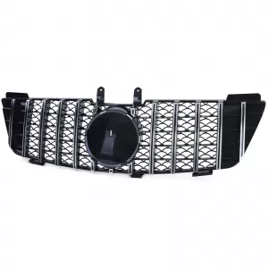 Sport grille black gloss chrome for Mercedes M-Class ML W164 05-08