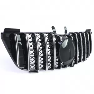 Sport grille black gloss chrome for Mercedes M-Class ML W164 05-08