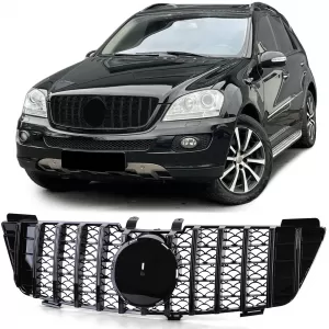 image-65-Sport hűtőrács fényes fekete Mercedes ML W164 facelift előtti 2005-2008