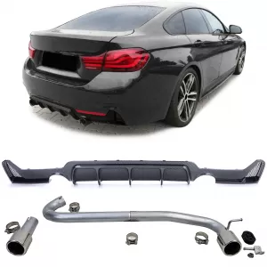 image-33-Karbon diffúzor + 440 look kipufogóvég BMW F32 F33 F36 425 428 430 modellekhez
