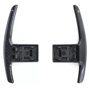 Paddle del cambio in carbonio reale per sostituzione adatte per BMW Serie 1 F20 F21 Serie 2 F22 F23-image-6205388
