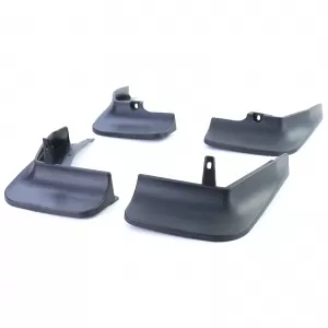 Mud flap set front and rear black for VW Tiguan 2 AD1 from 16