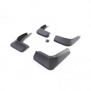 Mud flap set front and rear black for VW Golf Sportsvan 2014-2017