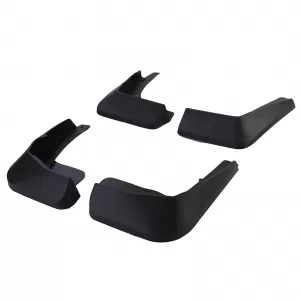 Mud flap set front and rear black for VW Golf Sportsvan Facelift 17-20