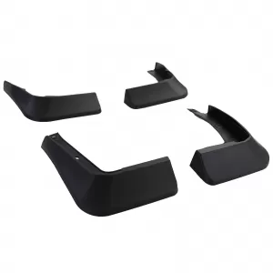 Mud flap set front and rear black for VW Golf 8 from 2019