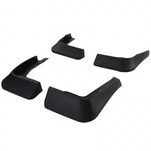 Mud flap set front and rear black for VW Golf 8 from 2019