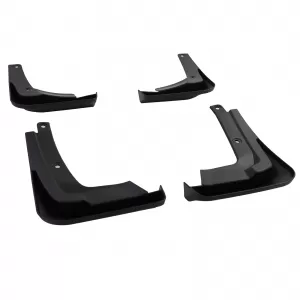 Mud flap set front and rear black for VW Golf 8 from 2019