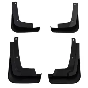 Mud flap set front and rear black for VW Golf 8 from 2019