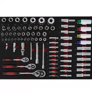 Cărucior de unelte premium, cărucior de atelier multifuncțional complet cu unelte-image-6205455