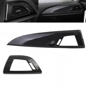image-12-Real carbon dashboard trim covers suitable for 2 Series BMW F22 F23 13-21