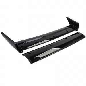 Spoiler posteriore ala Evo look nero lucido realizzato in ABS adatto per BMW Serie 3 E30-image-6205492