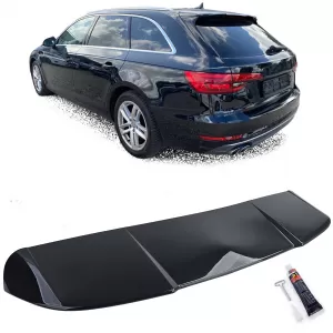 Performance rear spoiler black gloss fits Audi A4 B9 8W 15-22 Avant