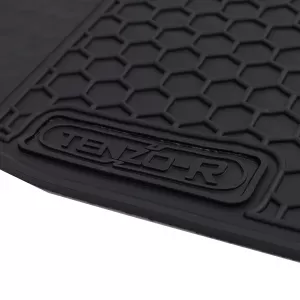 Car Rubber Floor Mats Black Premium Set for VW ID.4 from 2020