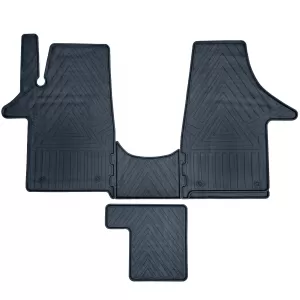 Premium rubber floor mat set 6-piece for VW Bus T5 T6 2003-2019
