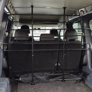 RAMROXX dog guard luggage barrier up to 140cm high for VW Caddy 2004-2025