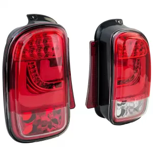 Set di fanali posteriori a LED edizione rossa adatto per Mini Clubman R55 2010-2014-image-6205722
