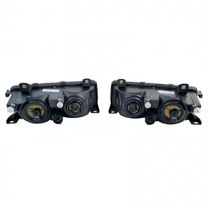 Set di fari HELLA 1AJ007143-091 1AJ007143-101 adatto per BMW E36 Compact 1993-2000-image-6205746