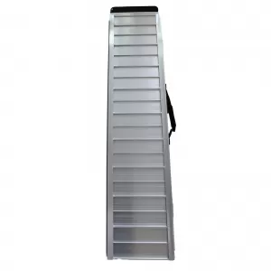Rampa per sedia a rotelle in alluminio con bordi guida, pieghevole 152x70cm, max. 270kg-image-6205758