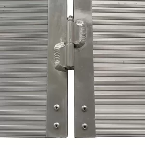 Rampa per sedia a rotelle in alluminio con bordi guida, pieghevole 152x70cm, max. 270kg-image-6205760