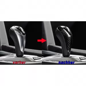 Real carbon cover automatic gear knob suitable for BMW X6M F86 2015-2018