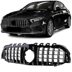 Sport grille black chrome for Mercedes A-Class W177 V177 18-24