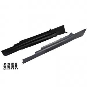 Paraurti kit carrozzeria sportivo con minigonne laterali adatto per BMW Serie 3 E92 E93 06-10 pre-facelift-image-6205833