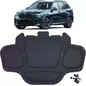 image-33-Motorháztető szigetelő betét rögzítő klipszekkel BMW X5 G05 X6 G06 2018-