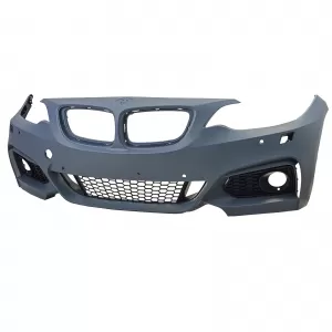 Paraurti sportivo anteriore Sport 2 con accessori adatto per BMW Serie 2 F22 F23 13-17-image-6205950