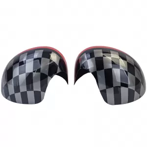 Mirror caps Performance Red Black fits for Mini F54 F55 F56 F57 13-18