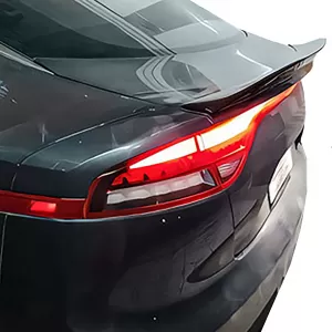 Sport rear spoiler lip gloss black fits Kia Stinger 2017-2023