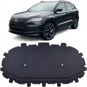 Bonnet insulation mat with aluminum tape for Skoda Karoq from 2017