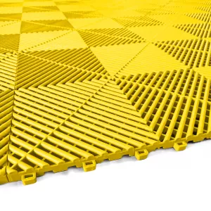 RAMROXX Performance Floor Tile Garage Floor Yellow 40x40cm 6 pieces 0.96sqm