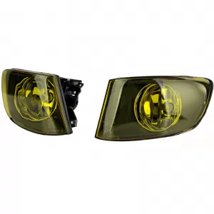 Clear glass yellow fog lights suitable for 3 Series BMW E92 E93 Coupe Convertible
