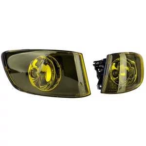 Clear glass yellow fog lights suitable for 3 Series BMW E92 E93 Coupe Convertible